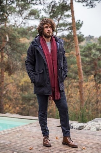 Vertikal gestreifte Chinohose kombinieren – 762+ Herren Outfits