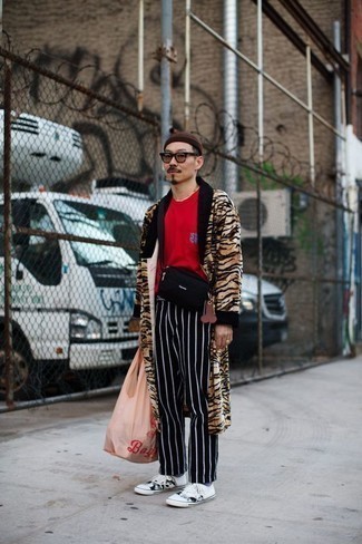 Vertikal gestreifte Chinohose kombinieren – 762+ Herren Outfits
