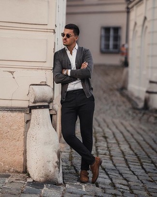 Vertikal gestreifte Chinohose kombinieren – 762+ Herren Outfits