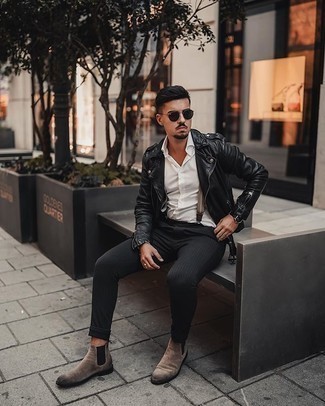 Vertikal gestreifte Chinohose kombinieren – 762+ Herren Outfits
