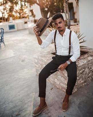 Vertikal gestreifte Chinohose kombinieren – 762+ Herren Outfits