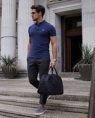 Vertikal gestreifte Chinohose kombinieren – 762+ Herren Outfits