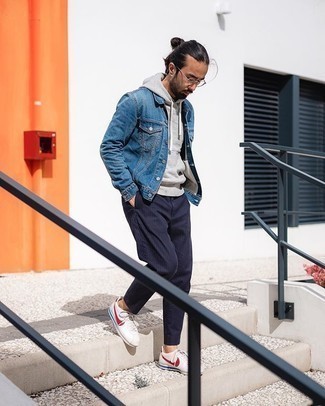 Vertikal gestreifte Chinohose kombinieren – 762+ Herren Outfits