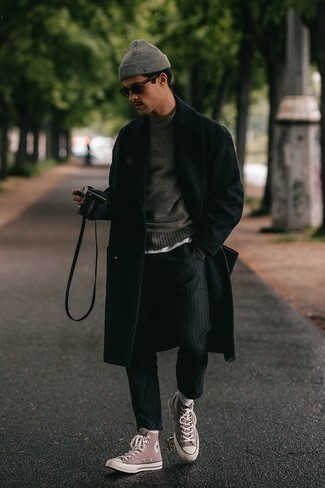 Vertikal gestreifte Chinohose kombinieren – 762+ Herren Outfits