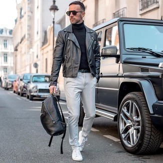 Vertikal gestreifte Chinohose kombinieren – 762+ Herren Outfits
