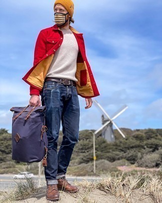 Violette Taschen kombinieren – 16 Herren Outfits warm Wetter