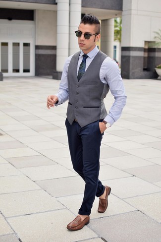 Wie Weste mit Businesshemdes zu kombinieren – 1368+ Herren Outfits