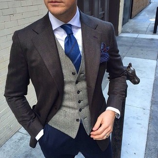 Wie Weste mit Businesshemdes zu kombinieren – 1368+ Herren Outfits