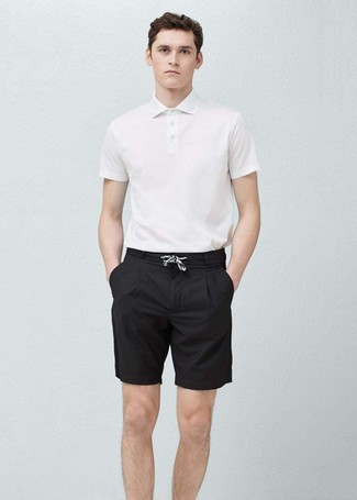 schwarze Shorts von Lanvin