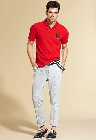 Welche Polohemden mit weißer und schwarzer Chinohose zu tragen – 261 Herren Outfits