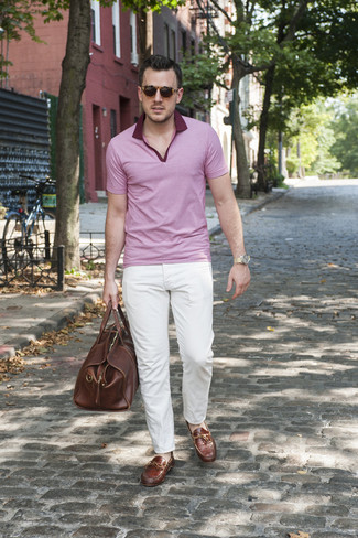 Welche Polohemden mit weißer und schwarzer Chinohose zu tragen – 261 Herren Outfits