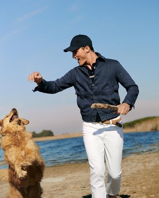 Welche Polohemden mit weißer und schwarzer Chinohose zu tragen – 261 Herren Outfits