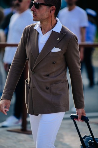 Welche Polohemden mit weißer und schwarzer Chinohose zu tragen – 261 Herren Outfits