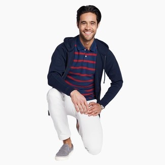 Welche Polohemden mit weißer und schwarzer Chinohose zu tragen – 261 Herren Outfits