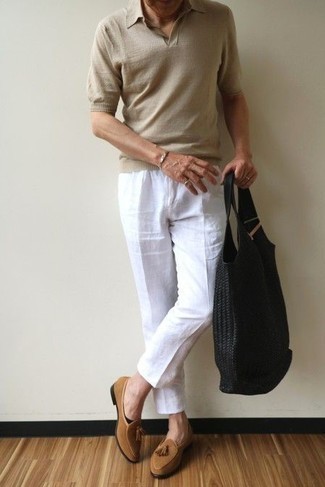 Welche Polohemden mit weißer und schwarzer Chinohose zu tragen – 261 Herren Outfits