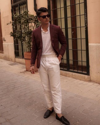 Welche Polohemden mit weißer und schwarzer Chinohose zu tragen – 261 Herren Outfits