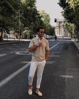 Welche Polohemden mit weißer und schwarzer Chinohose zu tragen – 261 Herren Outfits