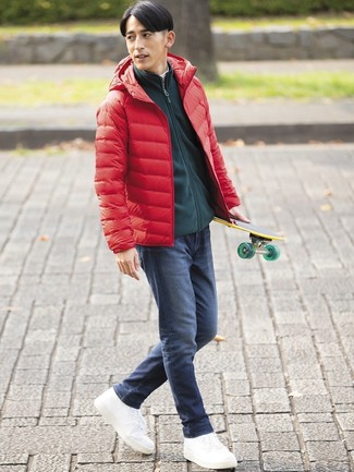 Weißen und schwarzen horizontal gestreiften Rollkragenpullover kombinieren – 27 Herren Outfits