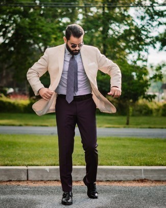 Weißes und schwarzes vertikal gestreiftes Businesshemd kombinieren – 1611+ Herren Outfits