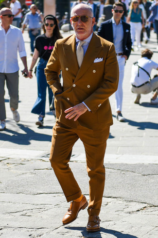 Weißes und blaues Businesshemd mit Karomuster kombinieren – 217 Herren Outfits