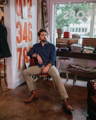 Weiße und blaue horizontal gestreifte Socken kombinieren – 257 Herren Outfits