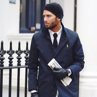 Wie weißes und blaues Hemd mit blauer Jacke zu kombinieren – 1066+ Elegante Herren Outfits