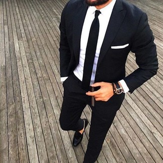 Welche Slipper mit weißen und dunkelblauen Businesshemdes zu tragen – 2000+ Herren Outfits