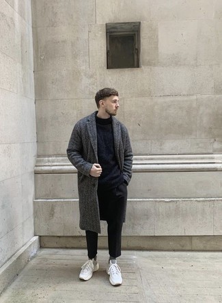 Welche Mäntel mit weißer Sportschuhe zu tragen – 97 Frühling Herren Outfits