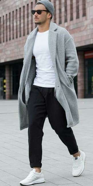 Welche Mäntel mit weißer Sportschuhe zu tragen – 147 Herren Outfits