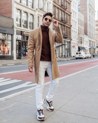 Welche Mäntel mit weißer Sportschuhe zu tragen – 147 Herren Outfits