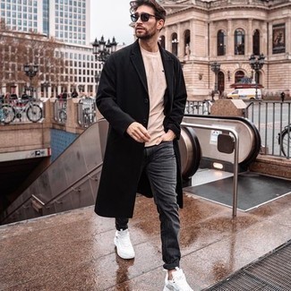 Welche Mäntel mit weißer Sportschuhe zu tragen – 97 Frühling Herren Outfits
