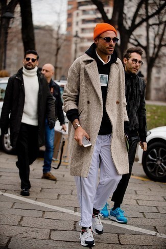 Welche Mäntel mit weißer Sportschuhe zu tragen – 147 Herren Outfits