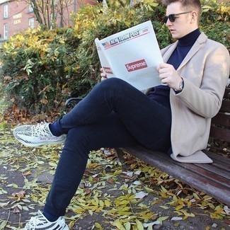 Welche Mäntel mit weißer Sportschuhe zu tragen – 147 Herren Outfits