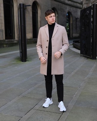 Welche Mäntel mit weißer Sportschuhe zu tragen – 97 Frühling Herren Outfits