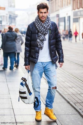 Weißen Rucksack kombinieren – 30 Herren Outfits