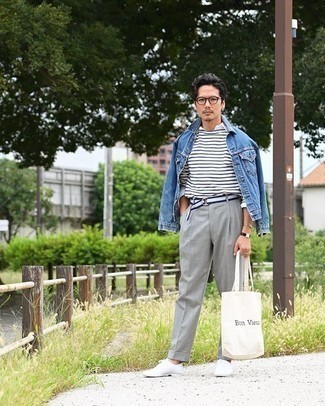 Weiße Segeltuch Oxford Schuhe kombinieren – 21 Herren Outfits