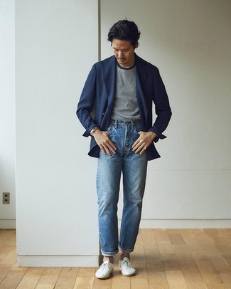 Weiße Segeltuch Oxford Schuhe kombinieren – 21 Herren Outfits
