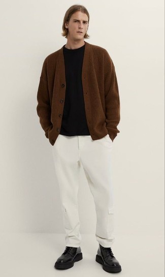 Welche Schuhe mit weißer Cargohose zu tragen – 83 Herren Outfits