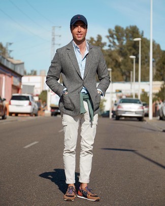 Welche Schuhe mit weißer Cargohose zu tragen – 83 Herren Outfits
