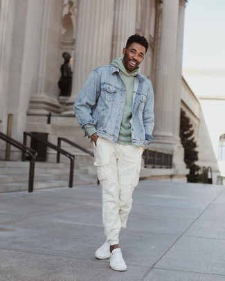 Welche Schuhe mit weißer Cargohose zu tragen – 83 Herren Outfits