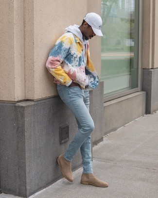 Welche Chelsea Boots mit weißer Jeansjacke zu tragen – 13 Herren Outfits