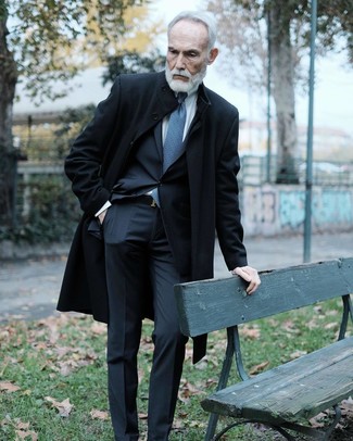 60 Jährige: Welche Mäntel mit weißen Businesshemdes zu tragen – 39 Herren Outfits
