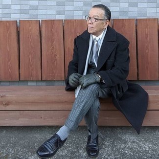 60 Jährige: Welche Mäntel mit weißen Businesshemdes zu tragen – 39 Herren Outfits