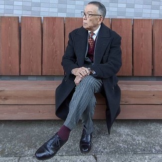 60 Jährige: Welche Mäntel mit weißen Businesshemdes zu tragen – 39 Herren Outfits