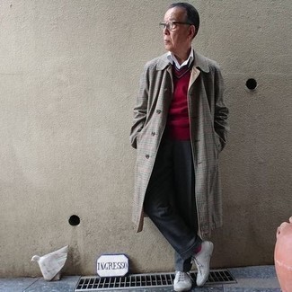 60 Jährige: Welche Mäntel mit weißen Businesshemdes zu tragen – 39 Herren Outfits