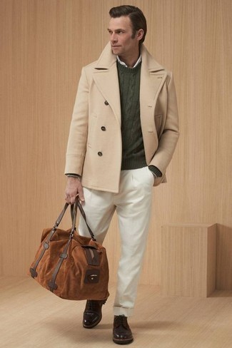 Wie weißes Businesshemd mit weißer Anzughose zu kombinieren – 18 Smart-Casual Herren Outfits