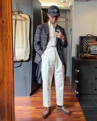 Wie weißes Businesshemd mit weißer Anzughose zu kombinieren – 18 Smart-Casual Herren Outfits