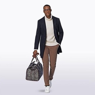 30 Jährige: Weißen Strick Pullover kombinieren – 152 Herren Outfits