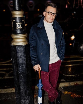 Weißen Strick Pullover kombinieren – 23 Elegante Herren Outfits