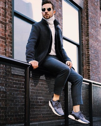 30 Jährige: Weißen Strick Pullover kombinieren – 152 Herren Outfits